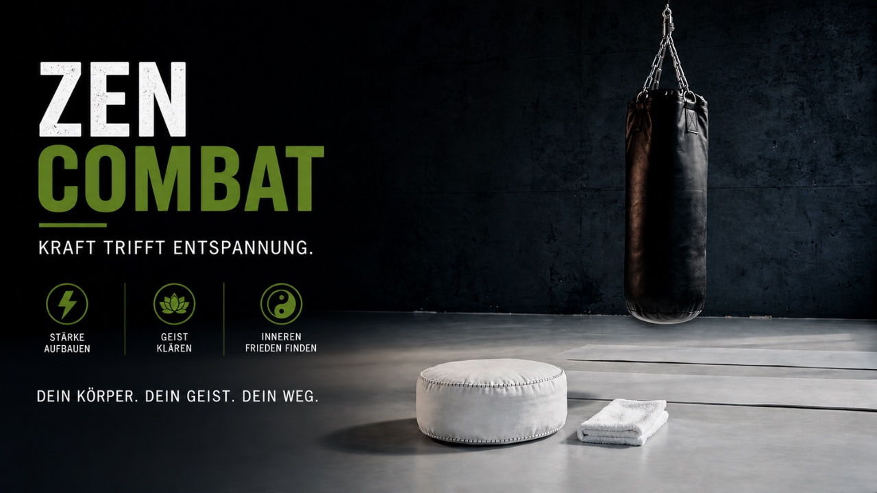 Zen Combat: Kraft trifft Entspannung  8-Wochenkurs gegen Stress – für Körper & Geist